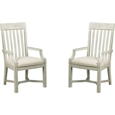 Litchfield Sunwashed James Arm Chair Set of 2