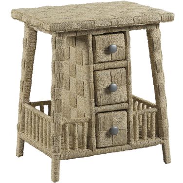 Litchfield Tinted Natural Carolina Accent Table