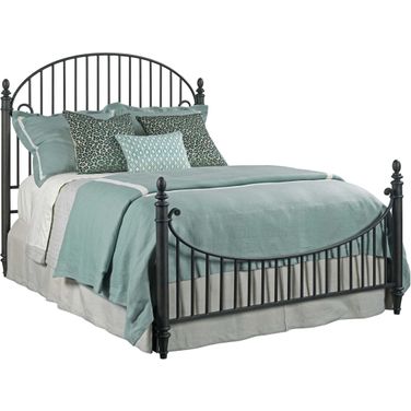 Weatherford Cornsilk Catlins Queen Metal Bed