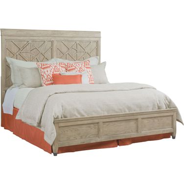 Vista Altamonte Oyster Queen Panel Bed
