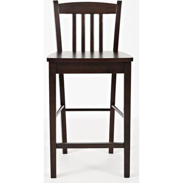 Tribeca Counter Height Barstool Set of 2 In Merlot