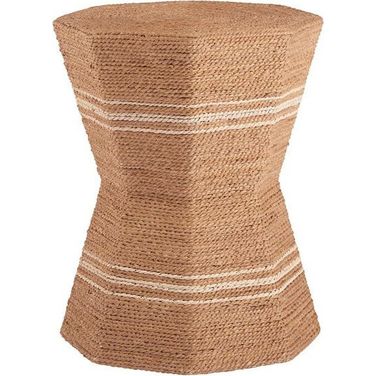 Coastal Living Wrapped Abaca Octagonal Side Table