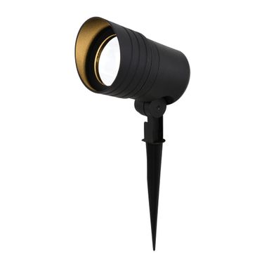 850 Lumens LED Low Voltage Flood Landscape Light In Black