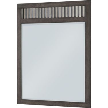 Bunkhouse Aged Barnwood Vertical Mirror