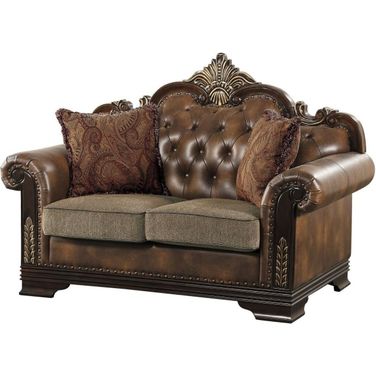 Croydon Brown Loveseat