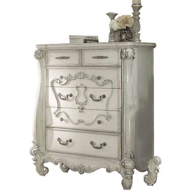 Acme Versailles Chest in Bone White