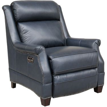 Warrendale Power Recliner w/ Power Headrest (Blue)