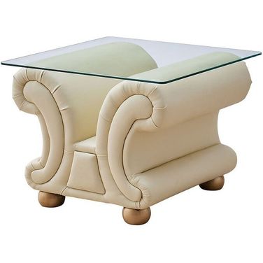 Apolo End Table (Ivory)