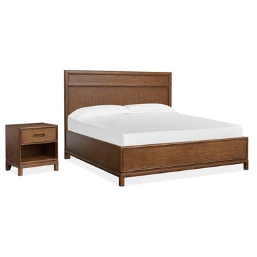 Ridgefield Panel Bedroom Set In Russet