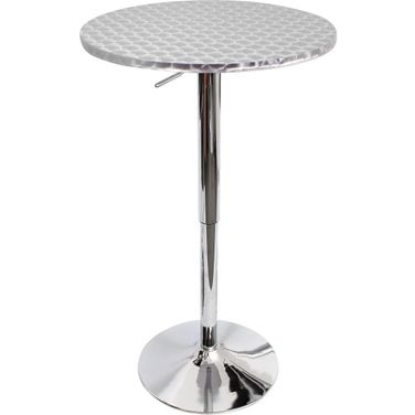 Bistro Round Adjustable Height Bar Table