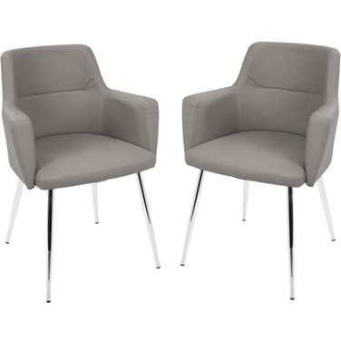Andrew Gray Dining Chair Set of 2