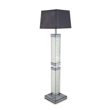 Montreal Slender Floor Lamp w/ Violet Shade