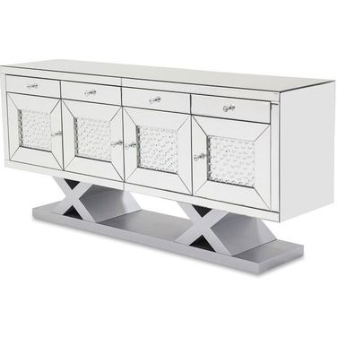 Montreal Mirrored Accent Cabinet
