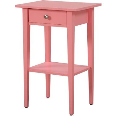 Glory Furniture Dalton Nightstand, Pink