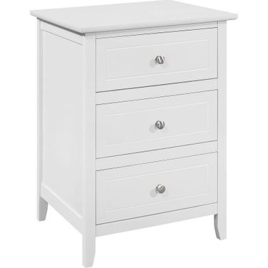 G1317 Drawer Nightstand (White)