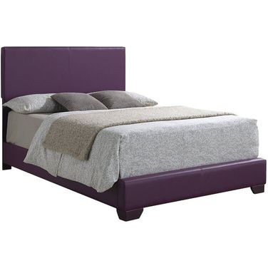 G1806 Youth Upholstered Bed (Purple) (Full)