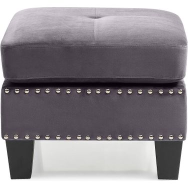 Nailer Ottoman (Gray)