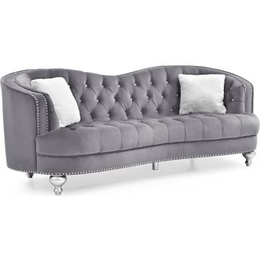 Jewel Sofa Gray