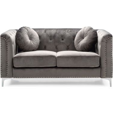 Pompano Loveseat (Dark Gray)