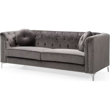 Pompano Sofa (Dark Gray)
