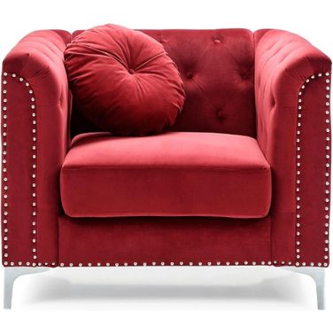 Pompano Chair In Burgundy