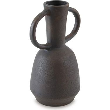 Aadeen Small Vase In Distressed Brown