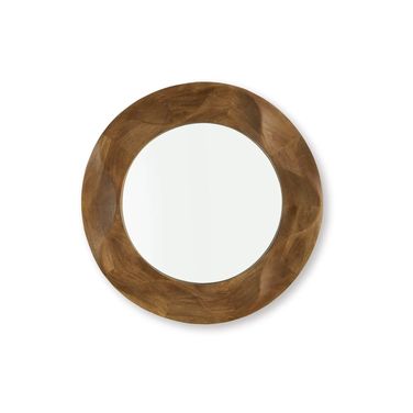 Aajon Accent Mirror In Brown