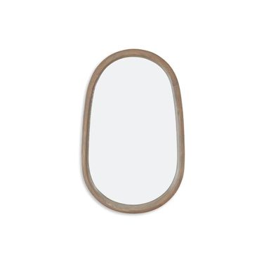 Aarilynn Accent Mirror In Antique Brown