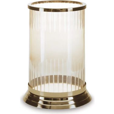 Aavinson Small Candle Holder In Amber