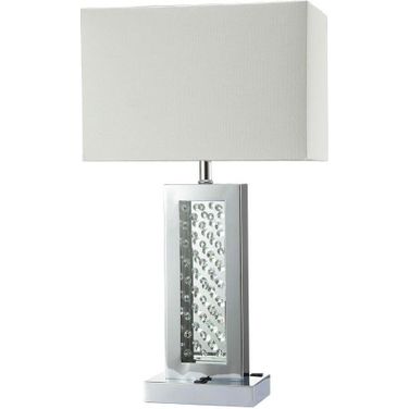 Abbi Table Lamp In Chrome