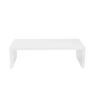 Abby 47 Inch Coffee Table In High Gloss White