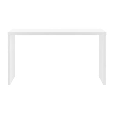 Abby 55 Inch Desk In Matte White