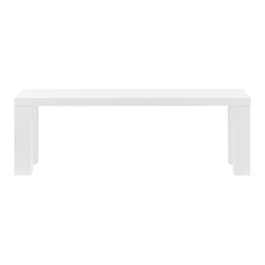 Abby 57 Inch Bench In High Gloss White