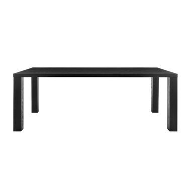 Abby 84 Inch Rectangle Table In Black