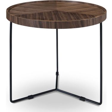 Abby Walnut Small End Table
