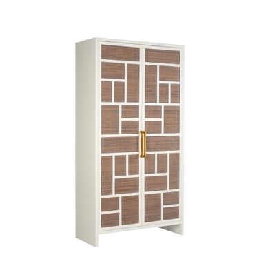 Abel Cabinet In White and Cream