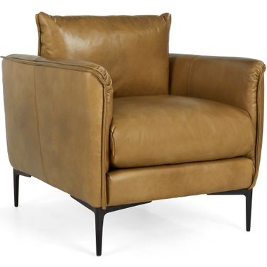 Abigail Club Chair Adobe In Tan