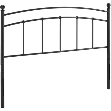 Abigail King Metal Headboard In Black