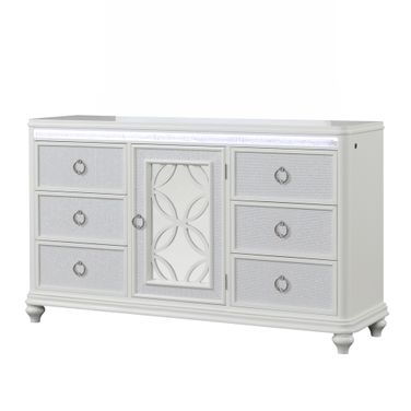 Abigale Dresser In White