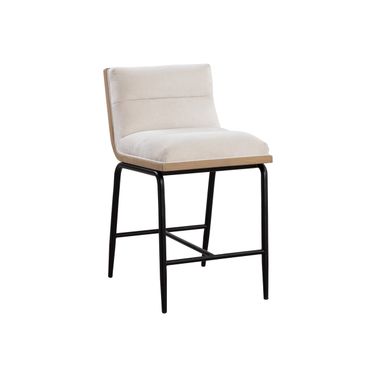Abilene Counter Stool In Polo Club Muslin