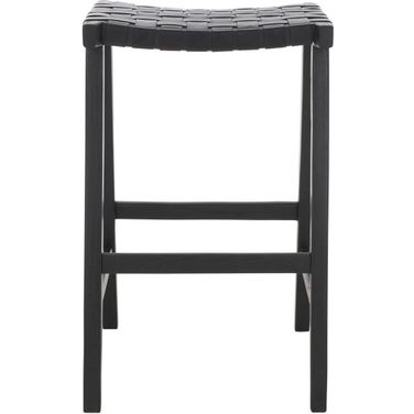 Abreu Rectangle Barstool in Black