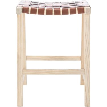 Abreu Rectangle Counter Stool in Light Natural BST1013C