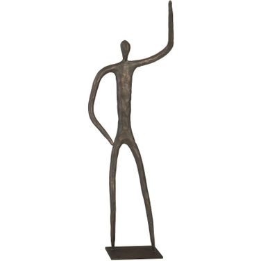 Abstract Figure On Metal Base In Bronze TH96035