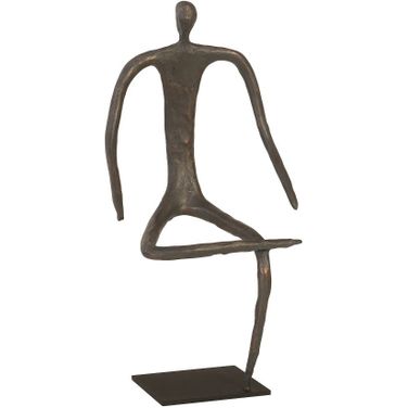 Abstract Figure On Metal Base In Bronze TH96036