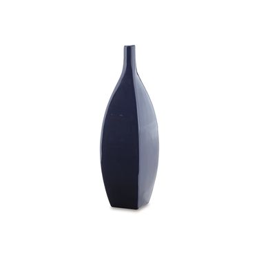 Abtinson 16 Inch Vase In Navy