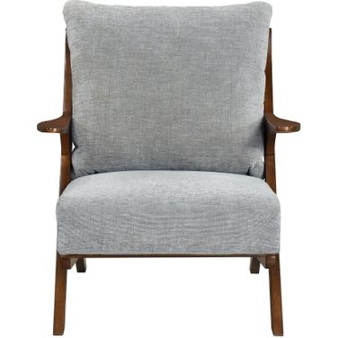 Lennox Accent Chair In Gray