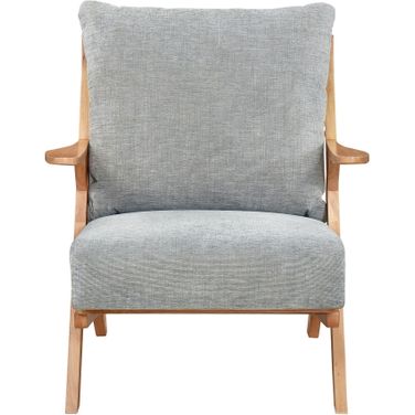 Lennox Accent Chair In Gray