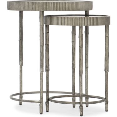 Melange Accent Silver Nesting Tables