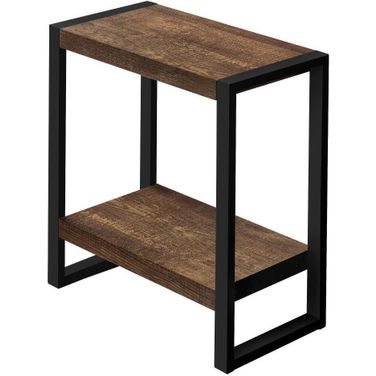 Accent Table In Brown Reclaimed Wood Look I 2852