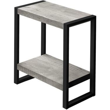 Accent Table In Grey Reclaimed Wood Look I 2857